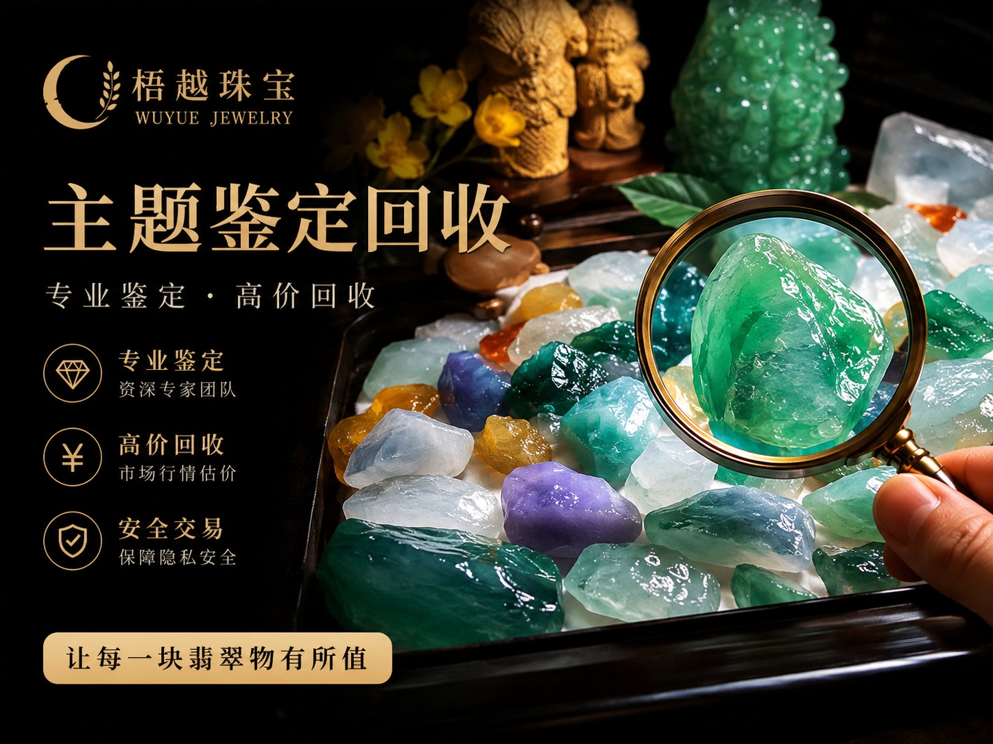 翡翠原石鉴定与回收